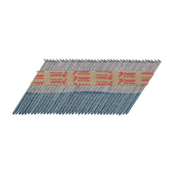 Paslode Paslode IM350+ Nails & Fuel Cells Trade Pack - Plain Shank - Hot Dipped Galvanised - 141235 - 3.1 x 90/2CFC - Box of 2200