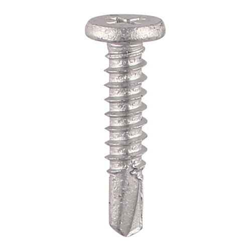Metal Construction Sheet & Framing Screws - PH - Low Profile Pancake - Exterior - Silver Organic