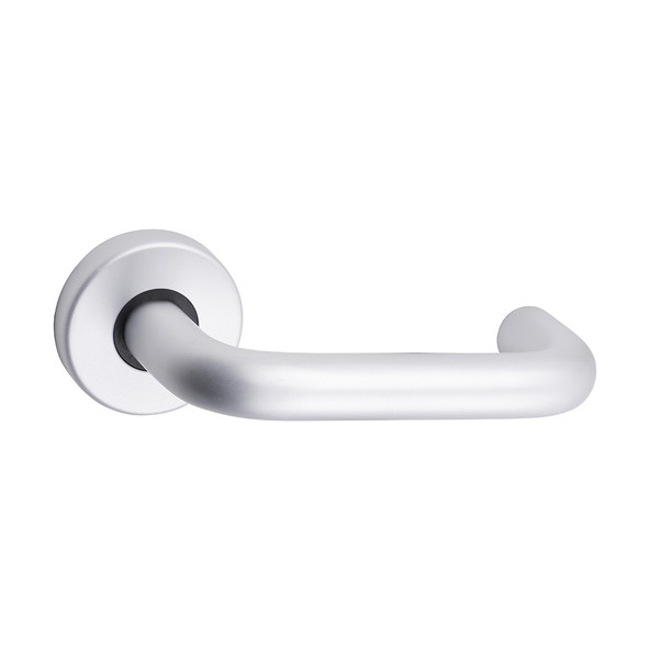 TIMCO Contractors Lever On Rose Handles - Satin Anodised Aluminium - 52mm