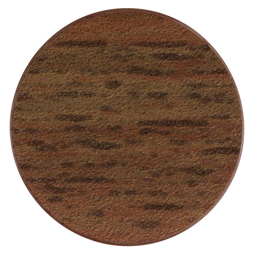 TIMCO Self-Adhesive Cover Caps - Dijon Walnut - 13mm x 13mm - Pack of 112