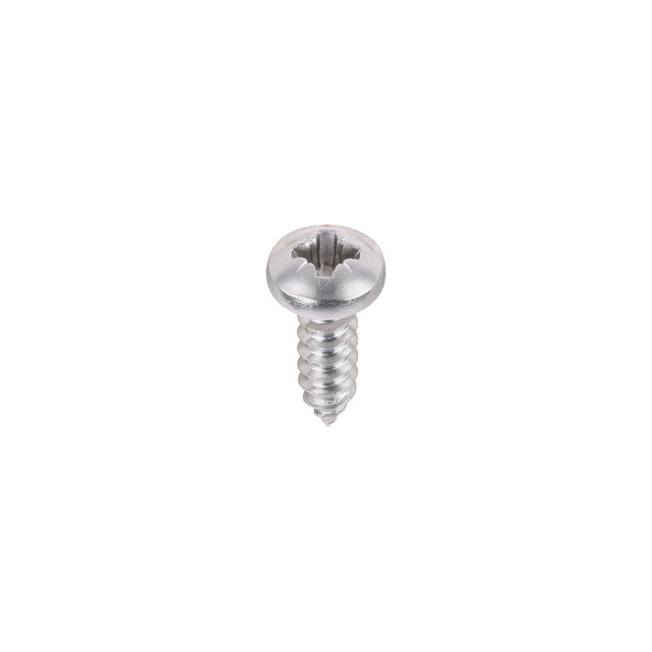 Metal Tapping Screws - PZ - Pan - Self-Tapping - A2 Stainless Steel