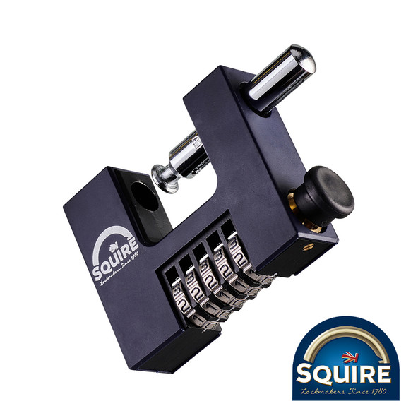 Squire 5 Wheel Combination Block Lock - CBW85 - 85mm