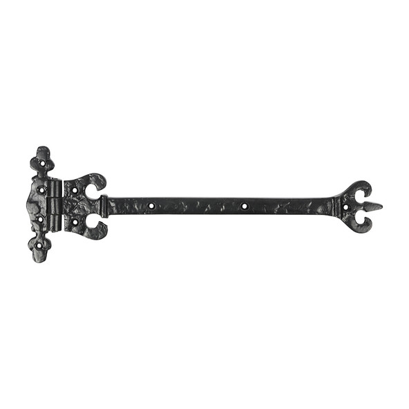 TIMCO Pair of Crown / Coronet Hinges - Antique Black - 317mm