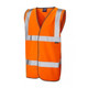 Leo W01 Tarka Hi Vis Rail Waistcoat