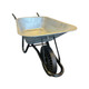 Galvanised Wheelbarrow - 90 Litre - Solid Tyre