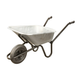 Invincible Galvanised Wheelbarrow - 120 Litre - Pneumatic Tyre