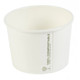 16oz Paperboard White Biodegradable Soup Container - 500pk