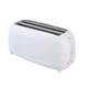 Tolbec 4 Slice Toaster - White
