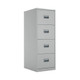 Filing Cabinet - 4 Drawer - Metal - Grey