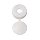 Hinged Screw Caps - White - 6-8 gauge - Pack of 100