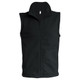 KB913 Luca Zip-Through Microfleece Gilet - Black - (2XL)