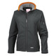 R122F Result Women's Softshell Jacket - Black - (XS)