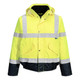 S266 Two-tone Hi Vis Bomber Jacket - Yelllow/Navy - (S)