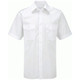 Men's White JC066 S/S Pilot Shirt - (14.5") White - Clearance