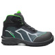 B0979 OREN TOP Black/Green Safety Boot - S3/SRC