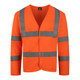 CFRPKJOR Beeswift Hi Vis FR Long Sleeve Jerkin