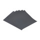 TIMCO Wet & Dry Sanding Sheets - 600 Grit - Black - 230 x 280mm - Pack of 5