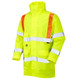 Hi Vis Jacket - Yellow c/w Red Braces