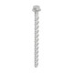 Multi-Fix Masonry Bolts - Hex Flange - Exterior - Silver