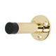 TIMCO Projection Door Stop - Polished Brass - 70mm