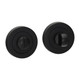 TIMCO Bathroom Thumb Turn And Release - Matt Black - 51mm