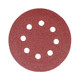 Random Orbital Sanding Discs - 120 Grit - Red
