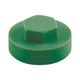 TIMCO Hex Head Cover Caps - Jade - 16mm - Bag of 1000