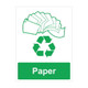 Paper waste Sign