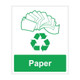 Paper waste Sign