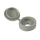 TIMCO Hinged Screw Caps - Small - Light Grey - To fit 3.0 to 4.5 Screw - Pack of 100
