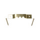 TIMCO Mixed Sawtooth Hangers and Nails - Electro Brass - 41mm & 63mm - Pack of 15