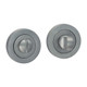 TIMCO Bathroom Thumb Turn And Release - Satin Chrome - 51mm