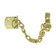 TIMCO Security Door Chain - Electro Brass - 44mm