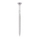 C2 Exterior Strong-Fix - PZ - Double Countersunk with Ribs - Twin-Cut - Silver