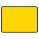 1050 x 750mm Blank Yellow (c/w Black Border) - Black Plastic Sign