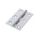 Narrow Plain Butt Hinge (5050) - Zinc