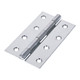 Narrow Plain Butt Hinge (5050) - Zinc