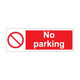 No parking Sign