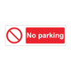 No parking Sign