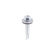 Metal Construction Light Section Screws - Hex - EPDM Washer - Self-Drilling - Zinc