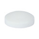 TIMCO Two Piece Screw Caps - White - 15mm x 15mm - Pack of 100