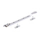 TIMCO Victorian Pattern Casement Stay - Polished Chrome - 240mm