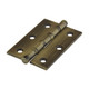 Performance Ball Race Hinge - Solid Brass - Antique Brass
