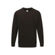1255 Seagull 100% Cotton Sweatshirt - Black – (4XL)
