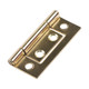 Flush Hinge (105) - Electro Brass