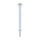 Metal Construction Timber to Heavy Section Screws - Countersunk - Wing-Tip - Self-Drilling - Zinc