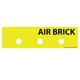 Air Brick Stickers - Pack of 50 