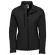 Russell J140F Women's Softshell Jacket - Black - (XL)