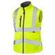Leo BWL01 Sandymere Women's Hi Vis Bodywarmer - Yellow - (18/2XL)