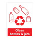 Glass bottles and jars Sign